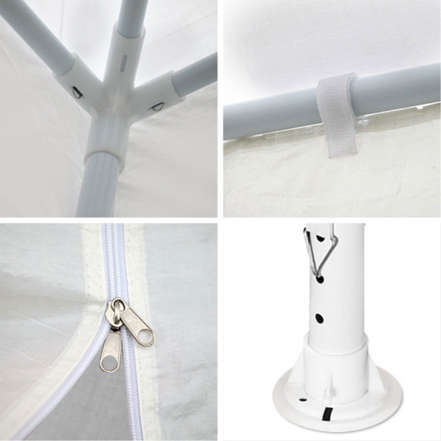 White 3x3 Event Marquee 4 Panels - Image 7