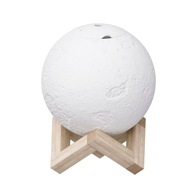 880ml 4-in-1 Aromatherapy Oil Diffuser Moon - Image 2