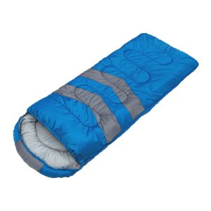 Adults Sleeping Bag Single 210T Thermal Blue