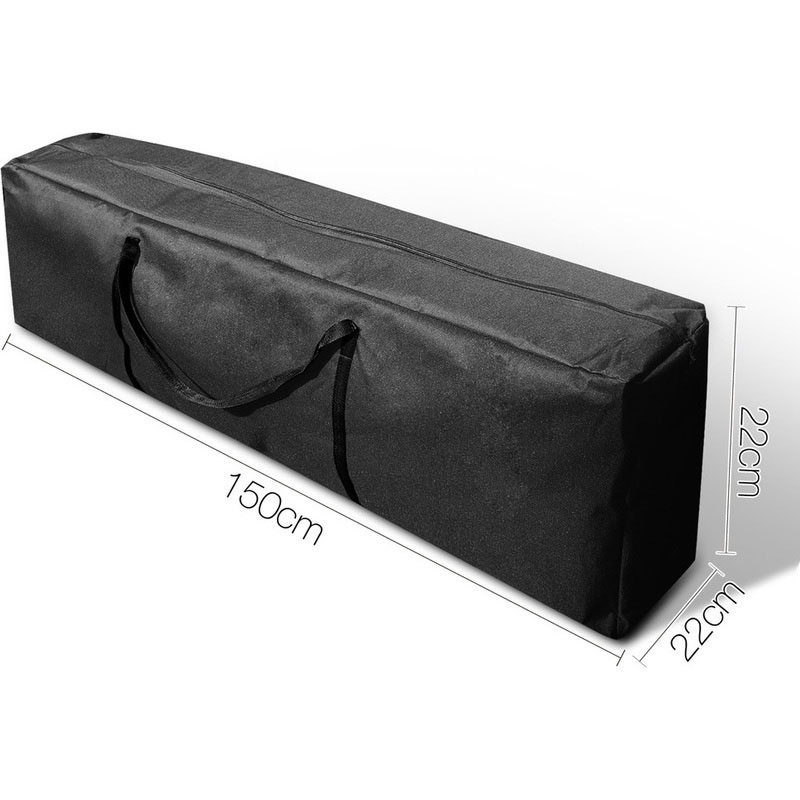 Pop Up Gazebo 3 x 6m Black - Image 9