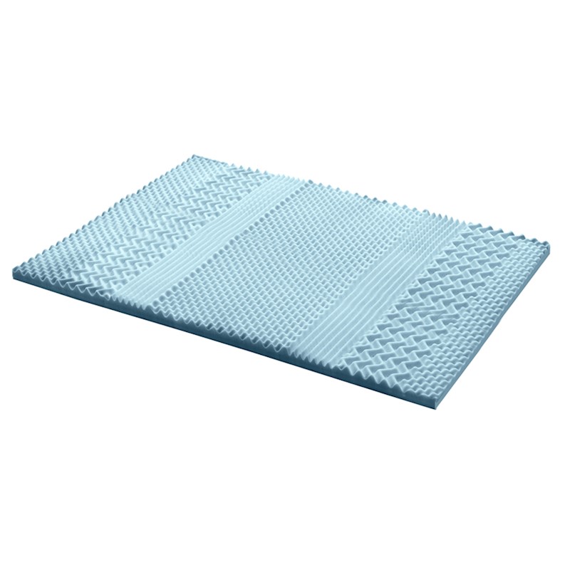 Cool Gel Memory Foam Mattress Topper Single