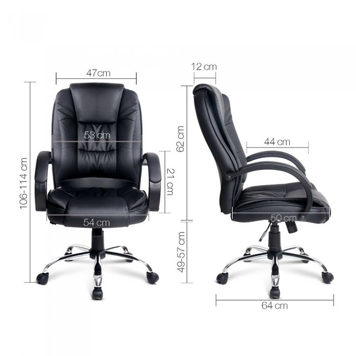 Executive Office Chair Black - Image 2