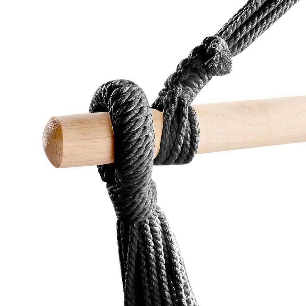 Hammock Swing Chair Tassel Grey - Image 8