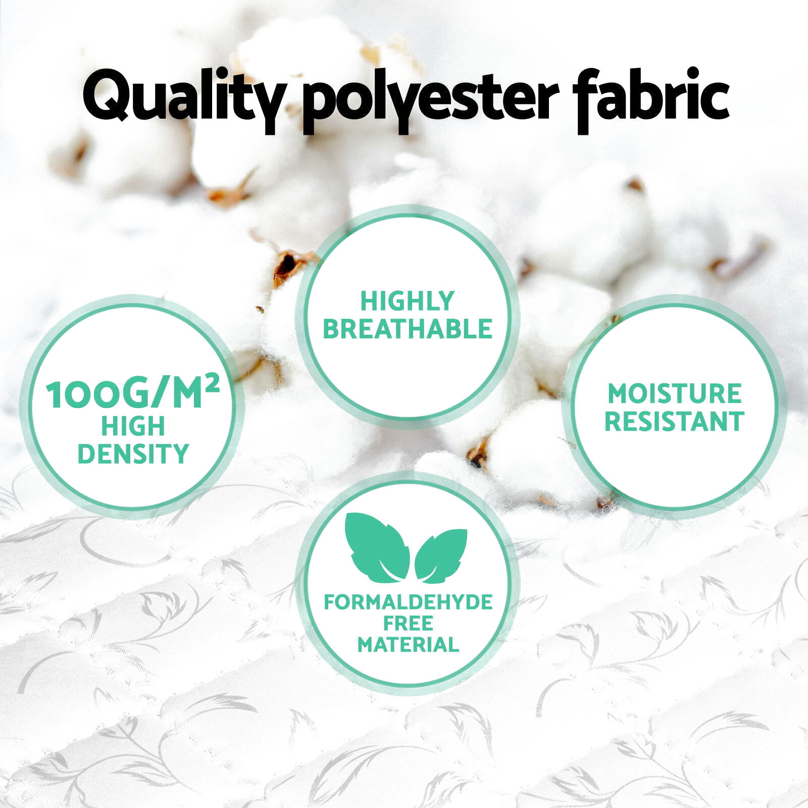 Mattress Bonnell Spring Foam 16cm Medium Firm - Image 4