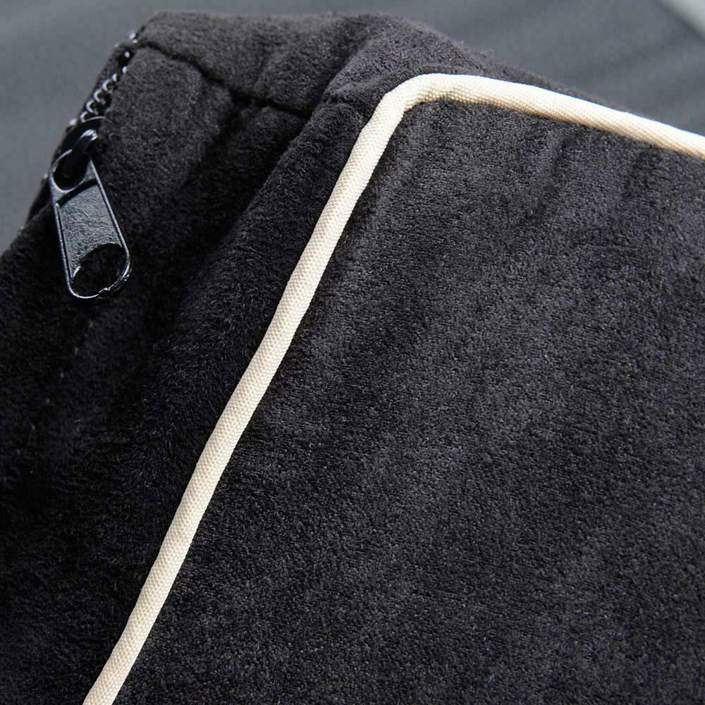 Pet Dog Cat Bed Mattress Suede Black - Image 9
