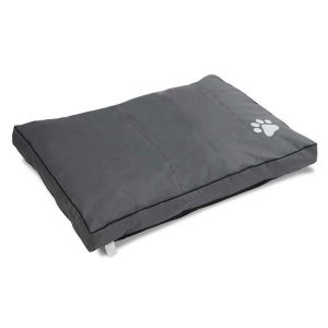 Pet Dog Cat Mattress Canvas Grey