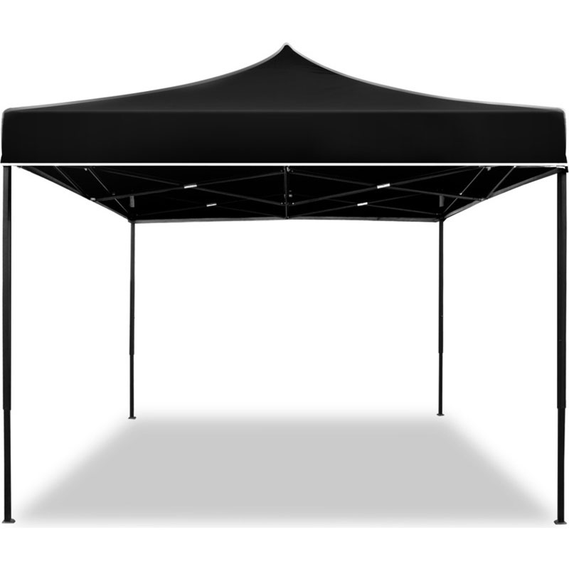 Pop Up Gazebo 3 x 3m Black - Image 4