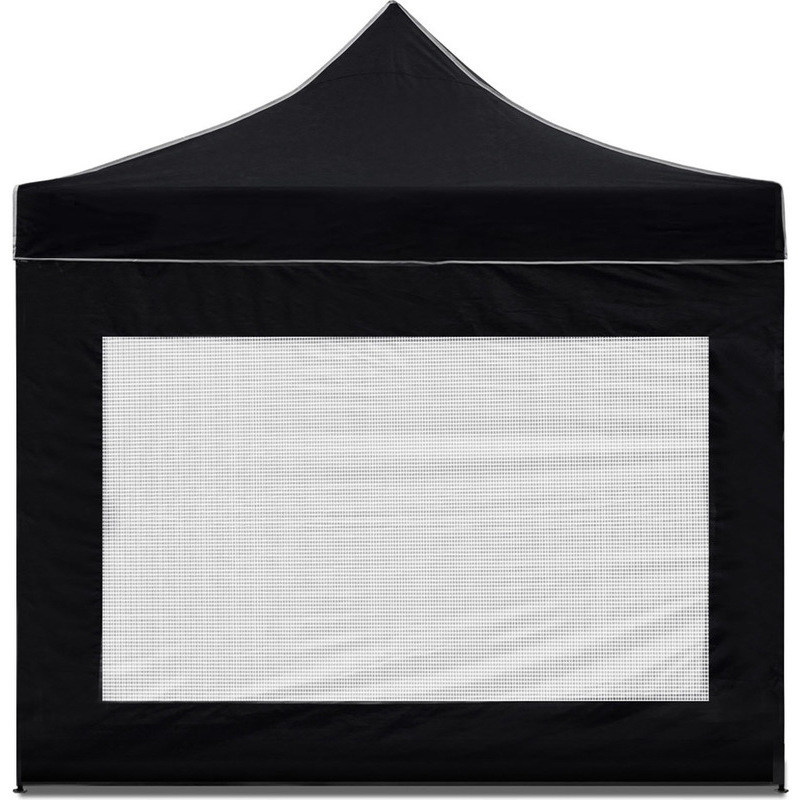 Pop Up Gazebo 3 x 3m Black - Image 5