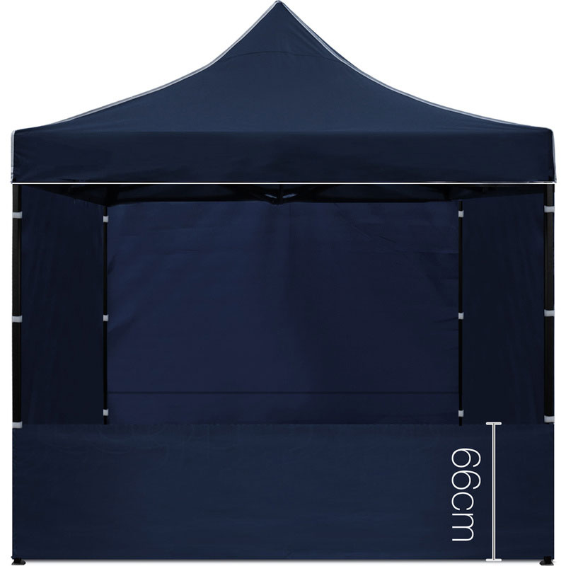 Pop Up Gazebo 3 x 3m Navy - Image 3