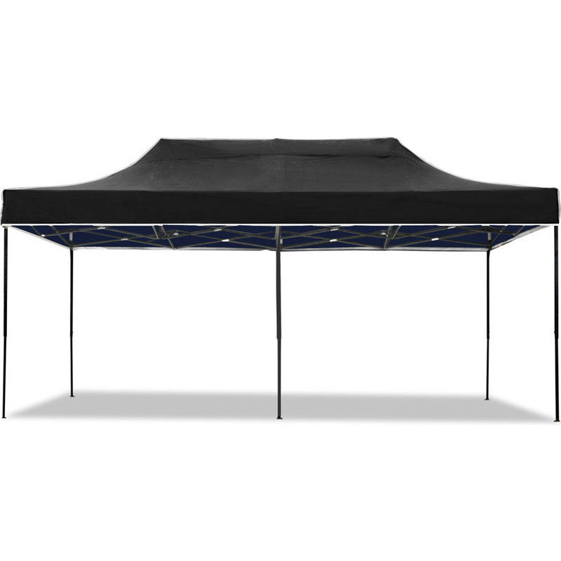 Pop Up Gazebo 3 x 6m Black - Image 4