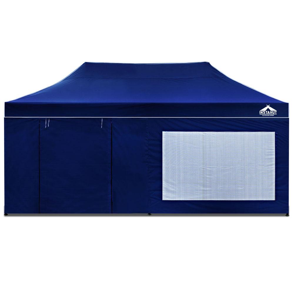 Pop Up Gazebo 3 x 6m Blue - Image 5