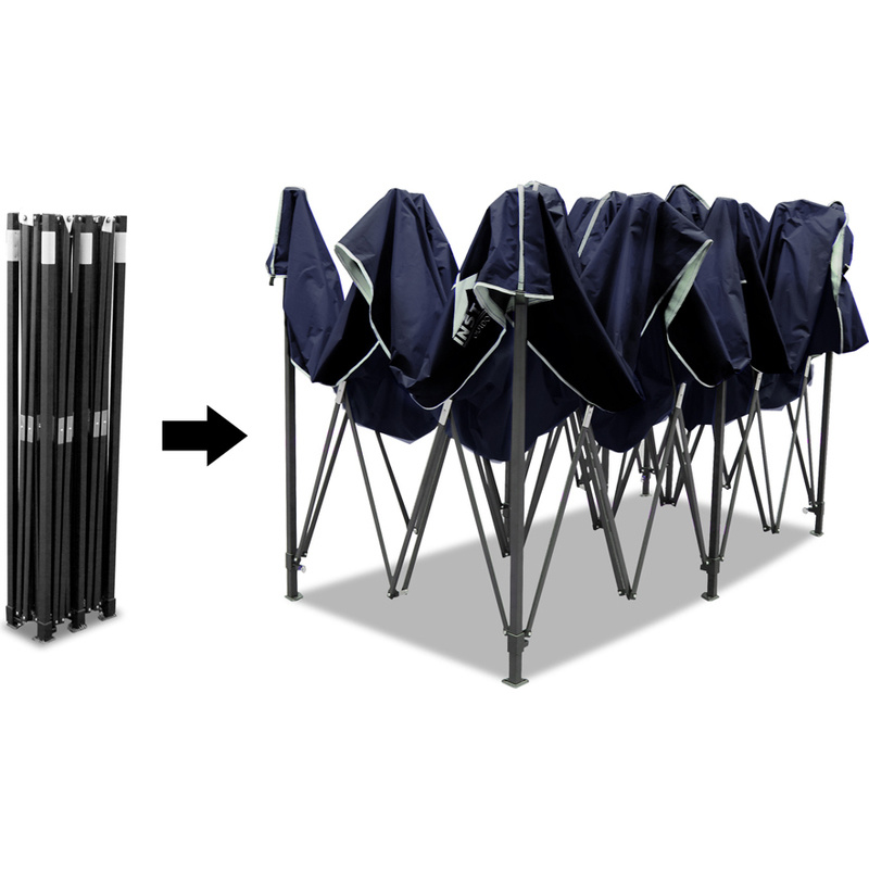 Pop Up Gazebo 3 x 6m Navy - Image 6