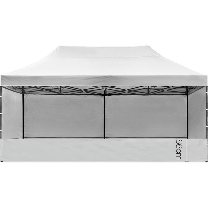 Pop Up Gazebo 3 x 6m White - Image 3