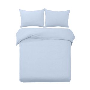 Quilt Cover Set 1000TC Classic Sky Blue