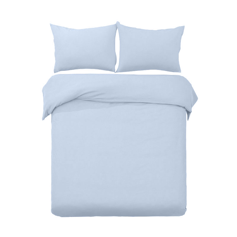 Quilt Cover Set 1000TC Classic Sky Blue