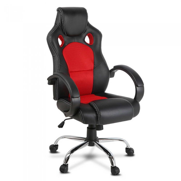 Racer Office Chair Maverick Black & Red
