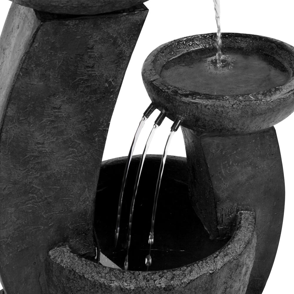 Solar Fountain 3 Tier Blue Style 2 - Image 5