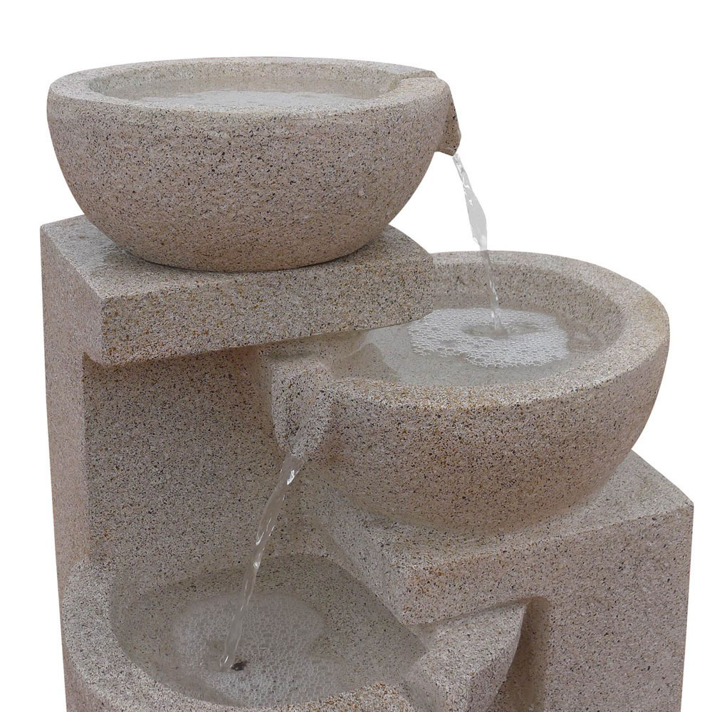 Solar Fountain 4 Tier Beige - Image 5