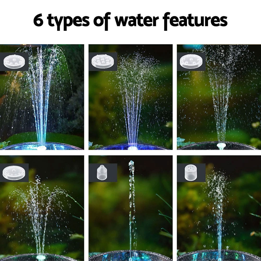 Solar Fountain LED Floating Pond 200L/H - Image 4