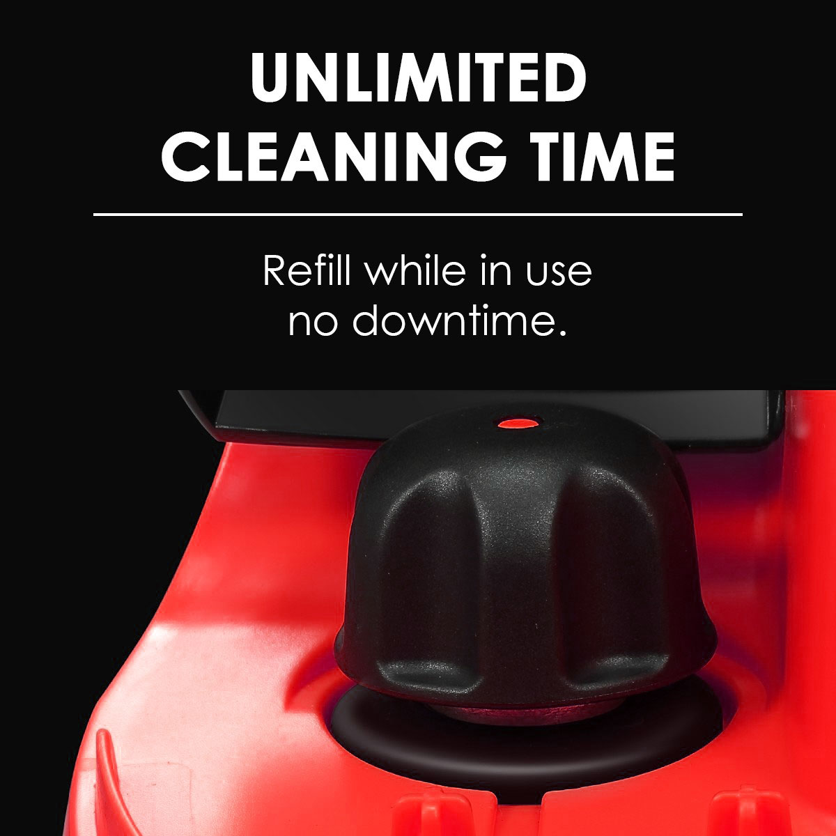 Steam Cleaner 2000w 1.5L 13 in 1 Red - Image 5