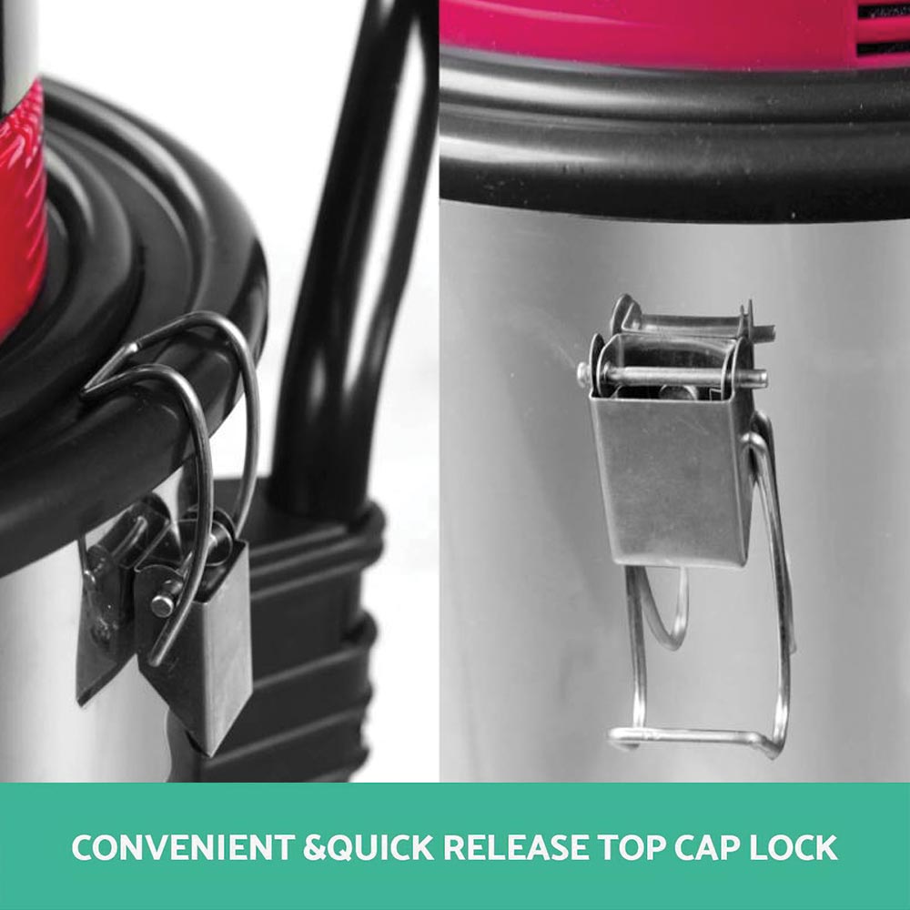 Vacuum Cleaner Wet & Dry 30L Industrial - Image 4