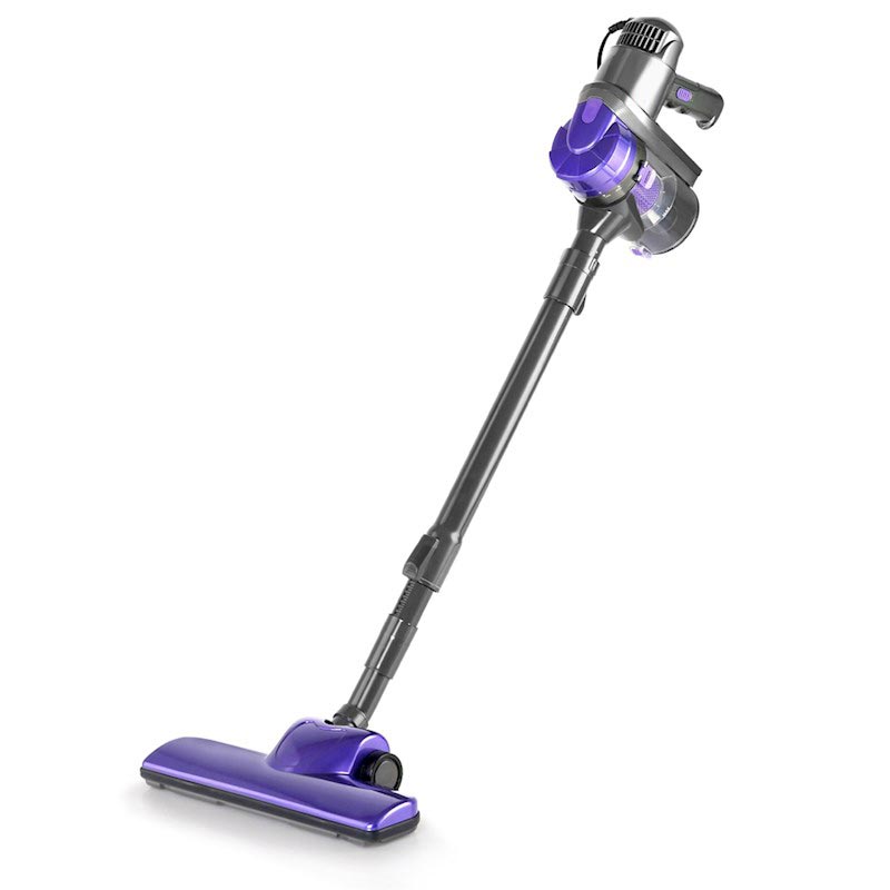 Vacuum Cleaner 450W Stick Bagless Purple & Grey - Image 3