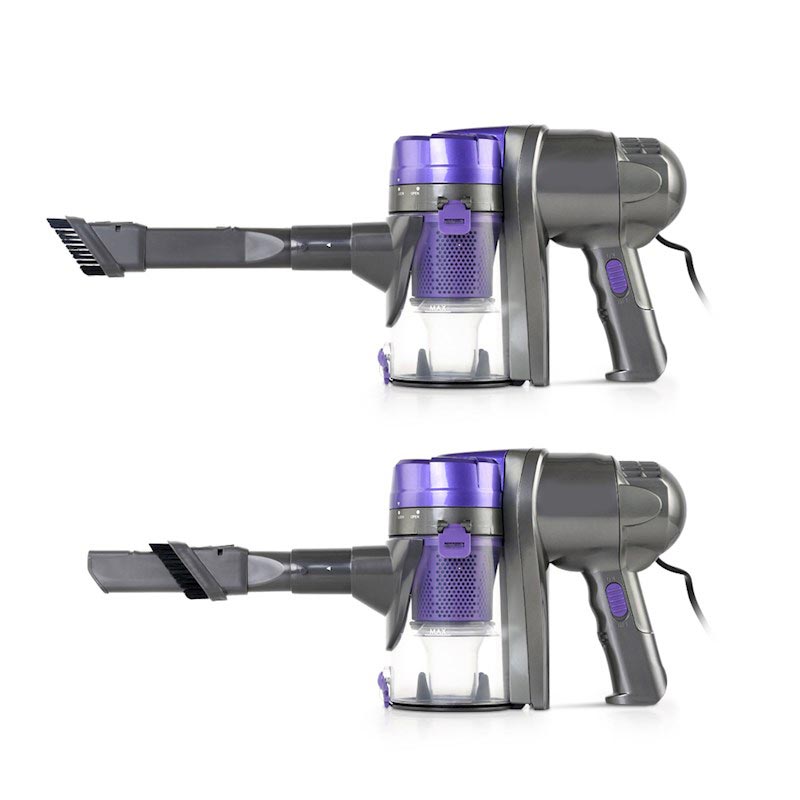 Vacuum Cleaner 450W Stick Bagless Purple & Grey - Image 6