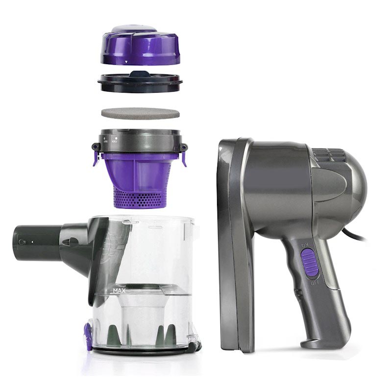 Vacuum Cleaner 450W Stick Bagless Purple & Grey - Image 7