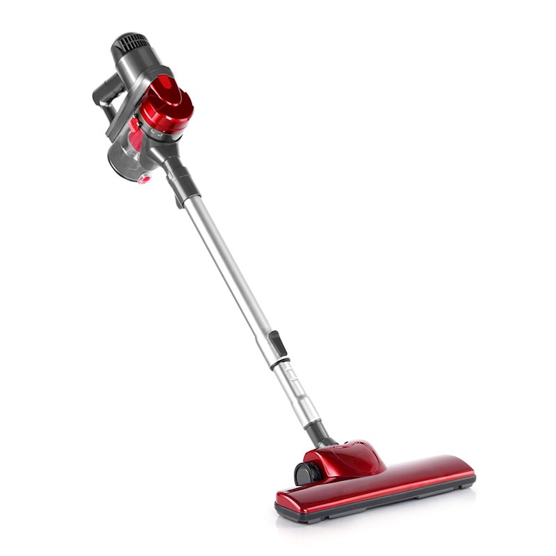 Vacuum Cleaner 450W Stick Bagless Red & Grey