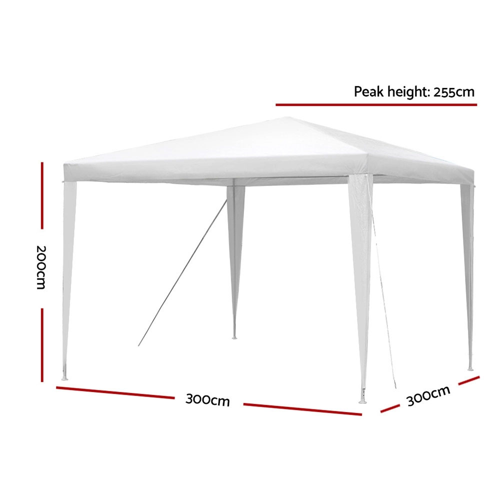 White 3x3 Event Marquee - Image 2