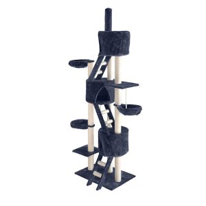 Cat Kitten Toy 244cm Scratching Tree Blue