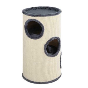 Cat Kitten Toy 70cm Scratching Post Grey