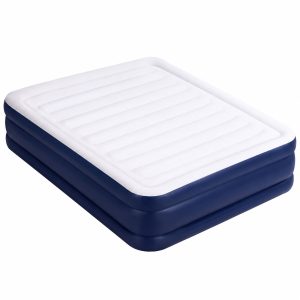 Air Bed 51cm Navy with AC Pump King