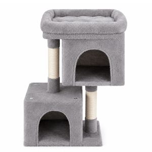 Cat Kitten Toy 67cm Scratching Tree Grey